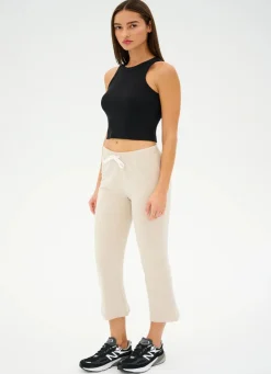 Brooks Fleece Cropped Flare