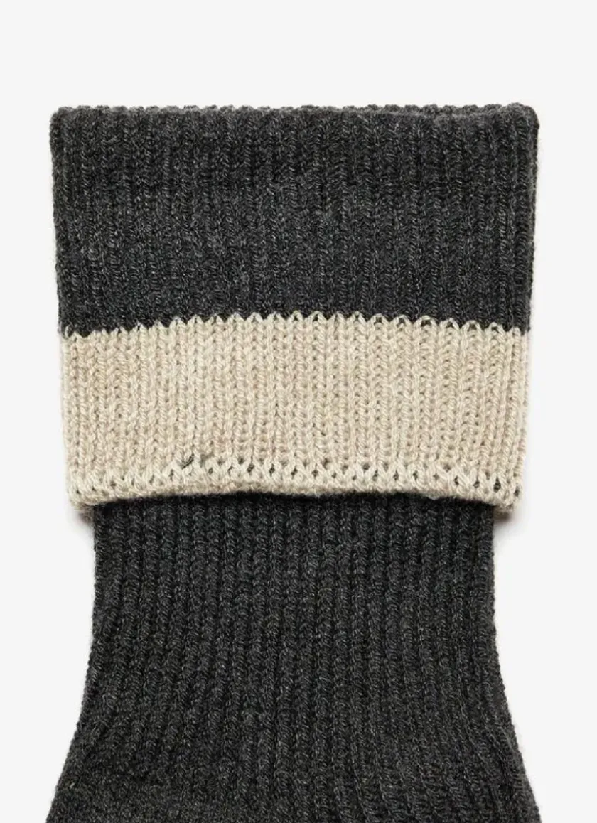Kerry Plush Roll Top Sock