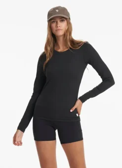 Long Sleeve Luxe Crew