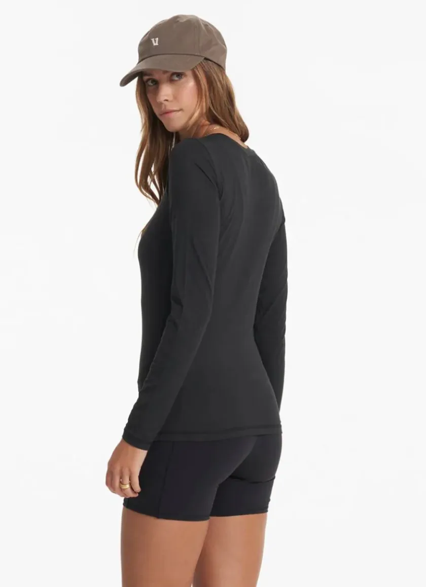Long Sleeve Luxe Crew