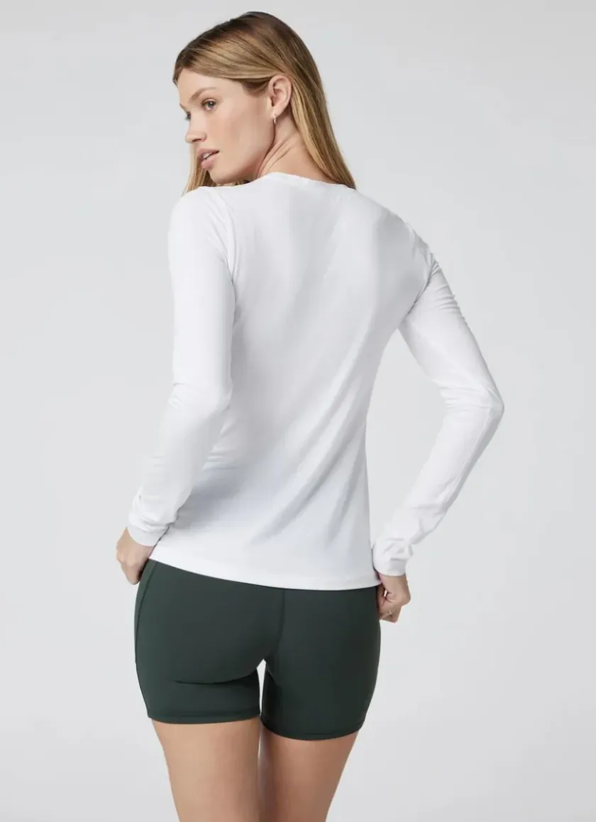 Long Sleeve Luxe Crew