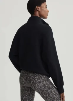 Sian Cropped Half Zip Midlayer