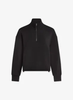 Sian Cropped Half Zip Midlayer