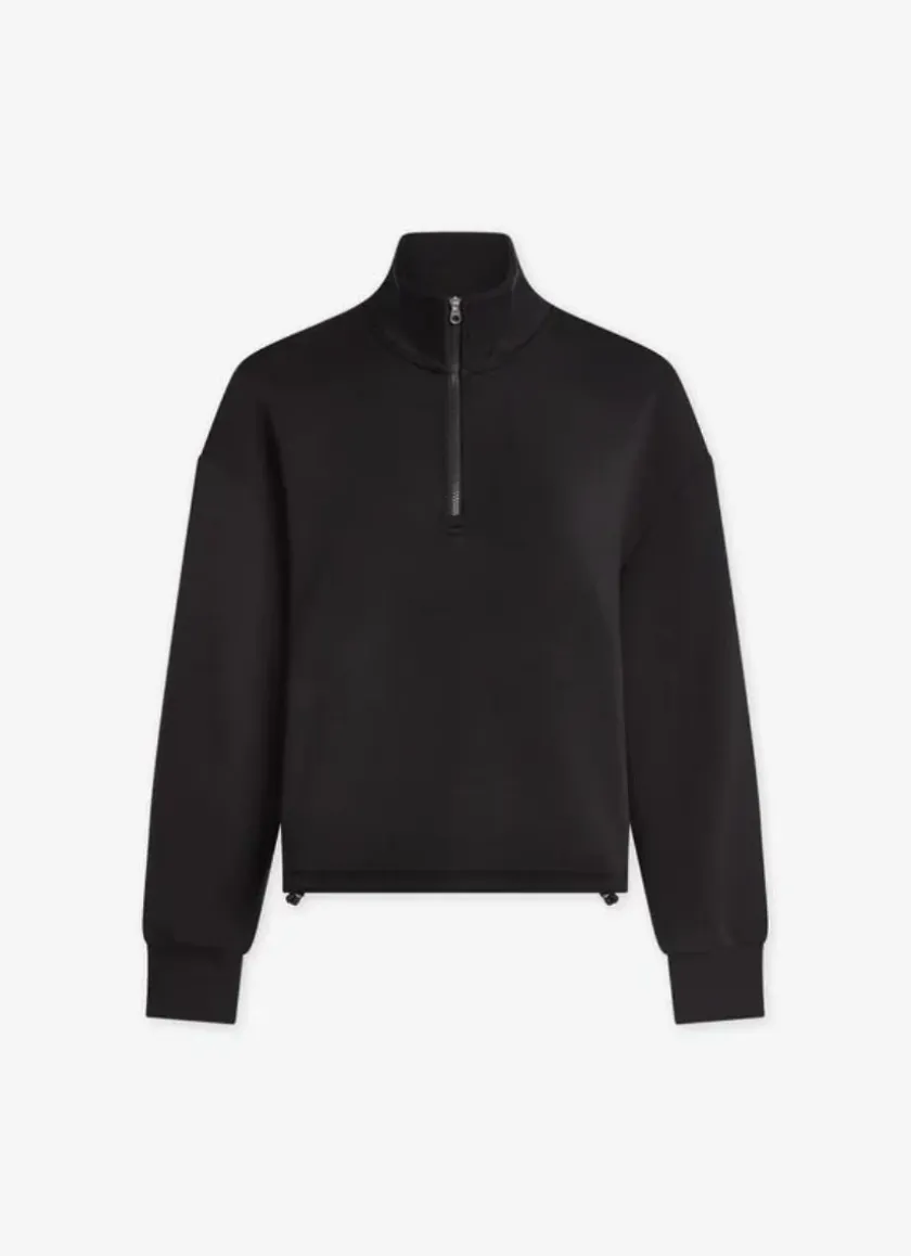 Sian Cropped Half Zip Midlayer