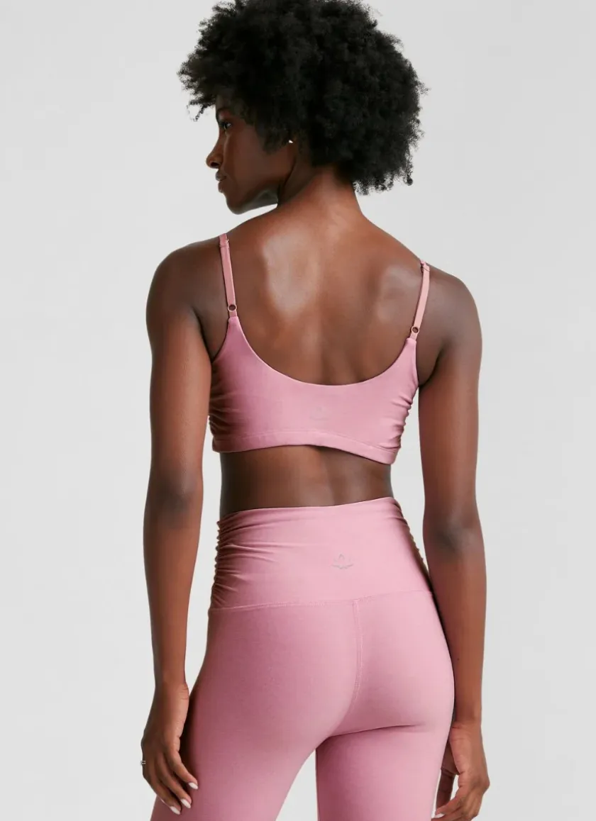 Spacedye Raise The Barre Shirred Bra