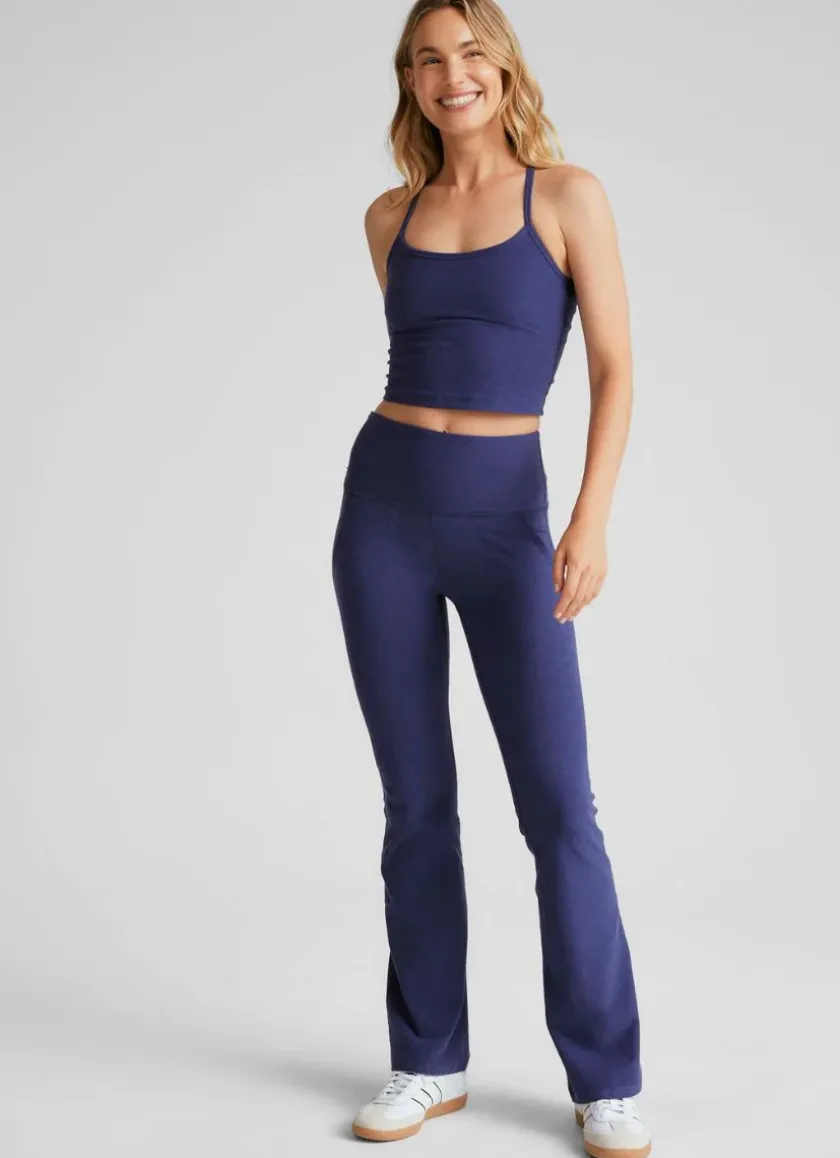 Spacedye Slim Racerback Cropped Tank