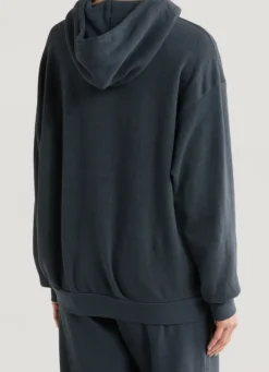 Wave Stripe 4 Pullover Hoodie Relaxed
